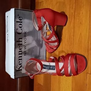 Red mat kenneth cole shoe size 8.5